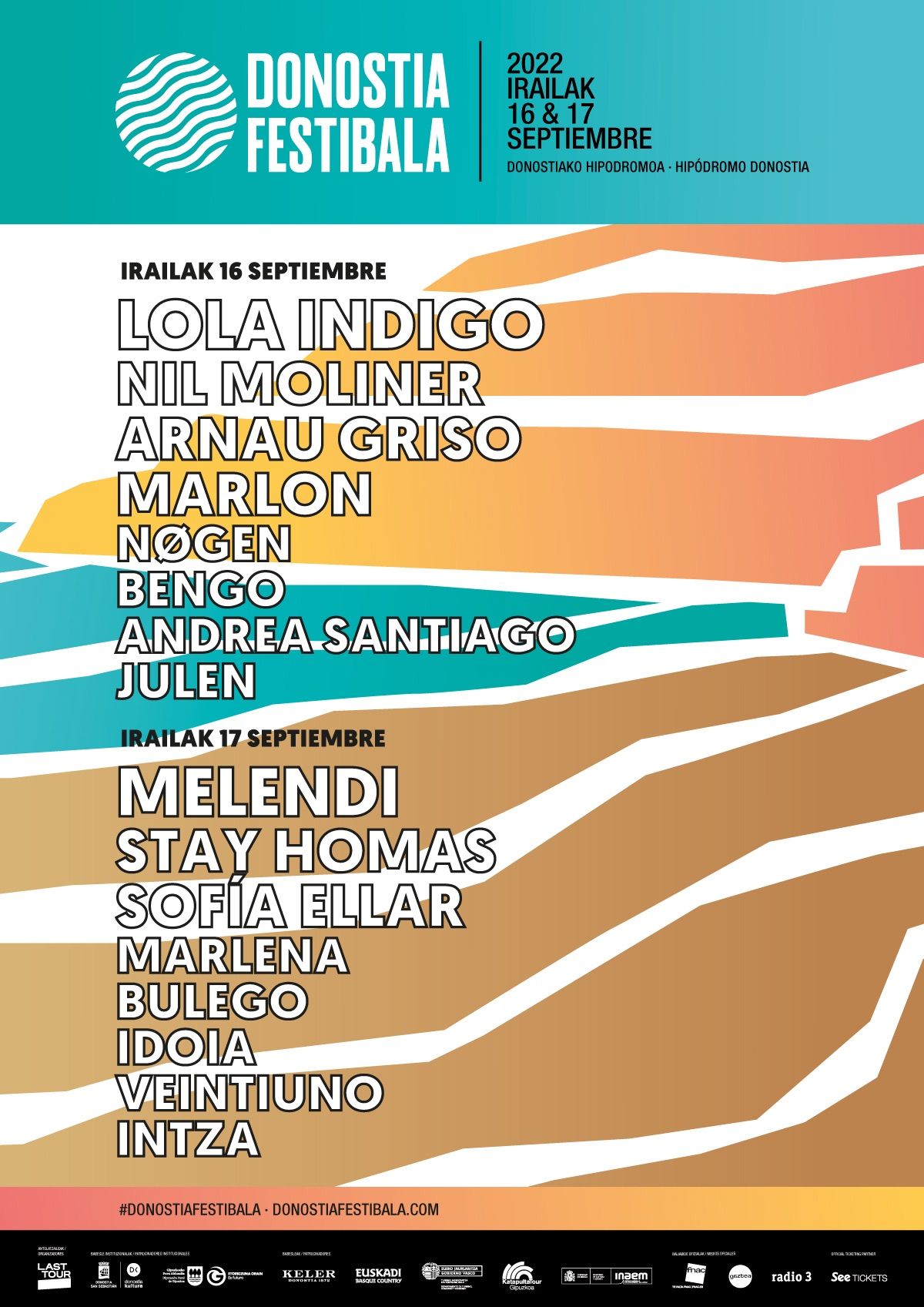 2 eguneko bonua Donostia Festibala + Bazkaria Saizar sagardotegian